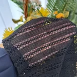 مینی اسکارف بافت پاییزی وارداتی سه گوش سایز 70 در 70 سانتی متر - تصویر 5