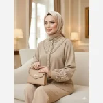 شومیز زنانه مدل ملورین توکی کراش سایز 38 تا 58 - تصویر 4