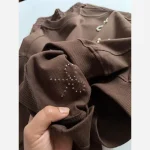 ست بلوز و شلوار بگ دخترانه پاپیون مرواریدی دورس دو نخ سایز 3 تا 10 سال - تصویر 14