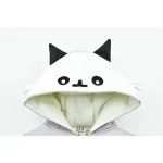 کاپشن پسرانه شمعی آستر گرم طوسی - تصویر 4