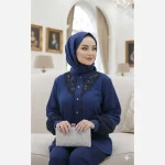 شومیز زنانه مدل ملورین توکی کراش سایز 38 تا 58 - تصویر 3