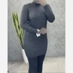 بلوز گپ مارپیچ بافت آکریلیک فری سایز زنانه - تصویر 5