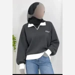کراپ بافت پولو polo زنانه و دخترانه فری سایز - تصویر 2