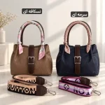 کیف زنانه دستی پاسپورتی چرم مصنوعی روزمره - تصویر 6