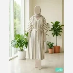 مانتو لینن زنانه مدل الیس قد 120 رنگبندی متنوع - تصویر 3