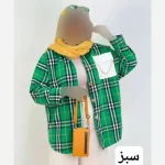 مانتو فوتر پشمی گرم بالا مدل پانچ تک جیب چرم سایز 38 تا 50 - تصویر 6