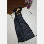 پافر مموری اسپرت زنانه جنس مموری گرم بالا آستر کشی شده رنگ گندمی و شیری - تصویر 6