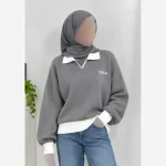کراپ بافت پولو polo زنانه و دخترانه فری سایز - تصویر 3