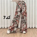 شلوار راحتی نخی پارچه خارجی فری سایز مناسب تا سایز 50 - تصویر 2