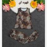 ست تاپ و شلوار ورزشی و خانگی زنانه جنس فلامنت کشی مناسب سایز 38 تا 50 - تصویر 3