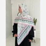 روسری طرحدار پینترستی سوپرنخ قواره 140 کیفیت تضمینی - تصویر 3