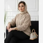 شومیز زنانه مدل ملورین توکی کراش سایز 38 تا 58