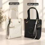 کیف دخترانه چرم مصنوعی روزمره و رسمی با بند بلند - تصویر 3