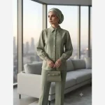 شومیز زنانه مجلسی مدل سوگین جنس توکی کراش سایز بزرگ تا 56 - تصویر 11