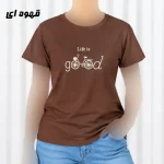 تیشرت زنانه نخ پنبه مدل دوچرخه فری سایز مناسب تا سایز 44 - تصویر 10