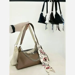 کیف کژوال شال دار رنگبندی کامل