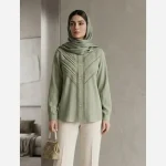 شومیز زنانه مجلسی توکی کراش سایز 36 تا 58 - تصویر 3