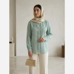 شومیز زنانه مجلسی توکی کراش سایز 36 تا 58 - تصویر 15