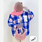 مانتو فوتر پشمی گرم بالا مدل پانچ تک جیب چرم سایز 38 تا 50 - تصویر 5