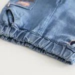 ست بلوز دورس و شلوار جین طرح ببری اسپرت دخترانه و پسرانه وارداتی - تصویر 5