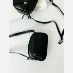 کیف ادویرو پلاس زنانه مشکی جنس شرانگ نرم مناسب روزمره سایز 14-22 - تصویر 3