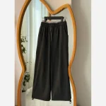 شلوار جاگر بگ پاییزه ملانژ داخل موهر - تصویر 9