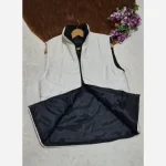 پافر مموری اسپرت زنانه جنس مموری گرم بالا آستر کشی شده رنگ گندمی و شیری - تصویر 8