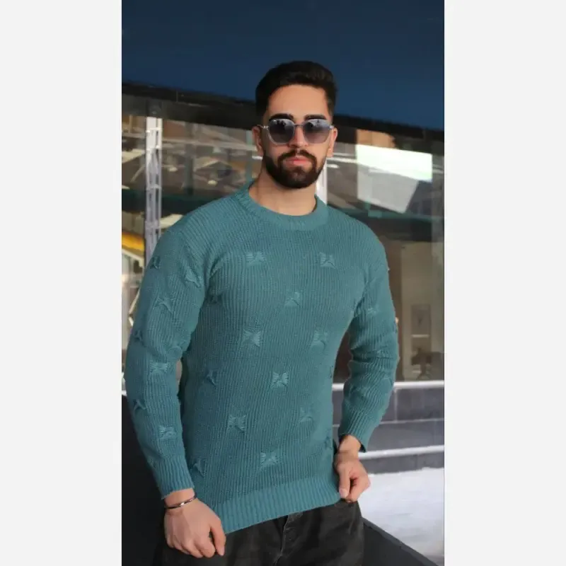 fbc4e1fe-c789-477b-9a59-8ed97cc45d75 بافت زنانه زاپ دار فریزی بلند ضخیم و گرم سایز فری سایز 38 تا 46 - تصویر 1