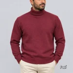 بافت یقه اسکی مردانه فری سایز رنگبندی متنوع - تصویر 7