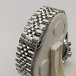 ساعت مچی مردانه سیکو استیل صفحه آبی طرح سه موتور تقویمدار موتور ژاپن - تصویر 3