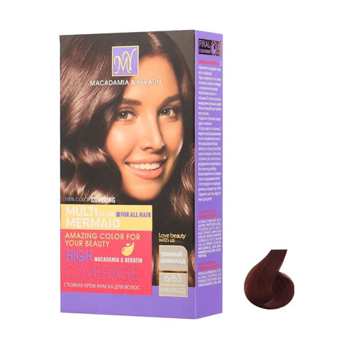 1000000002560 کیت رنگ مو شماره 6.63 شکلاتی مای|My num6.63 Hair Color chocolate - Image 1